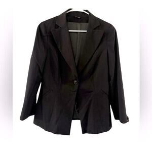 Loro Piana x Cinzia Rocca Black Wool Blazer Women’s Size 10 / EU 46